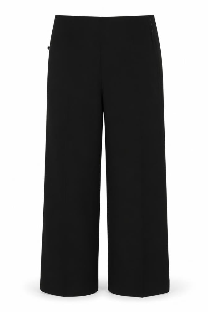 Preworn Womens Black   Trousers  Size 12 L28 in