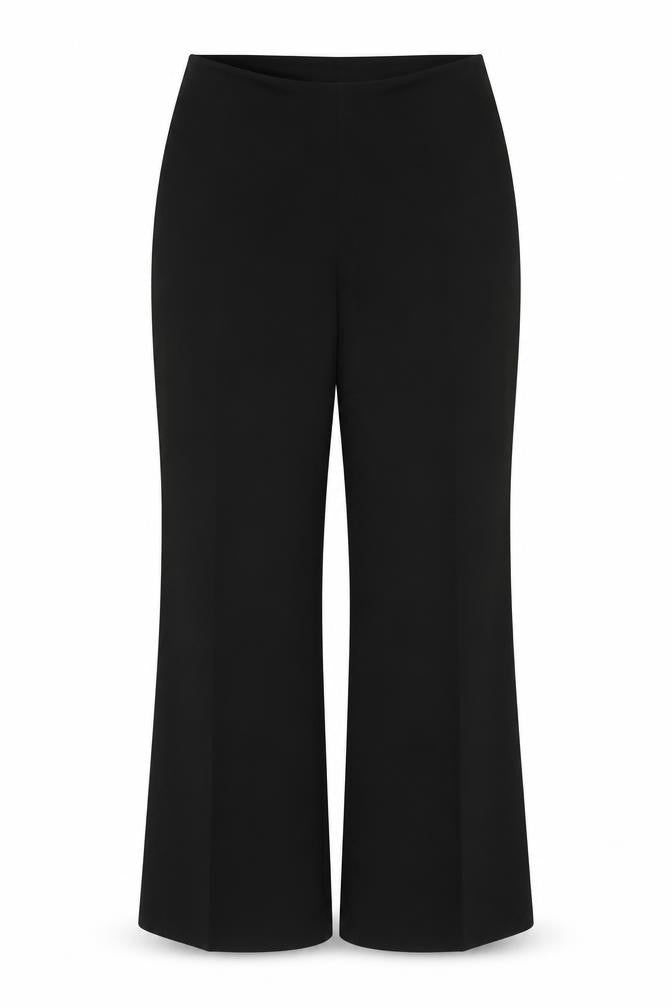 Preworn Womens Black   Trousers  Size 12 L26 in