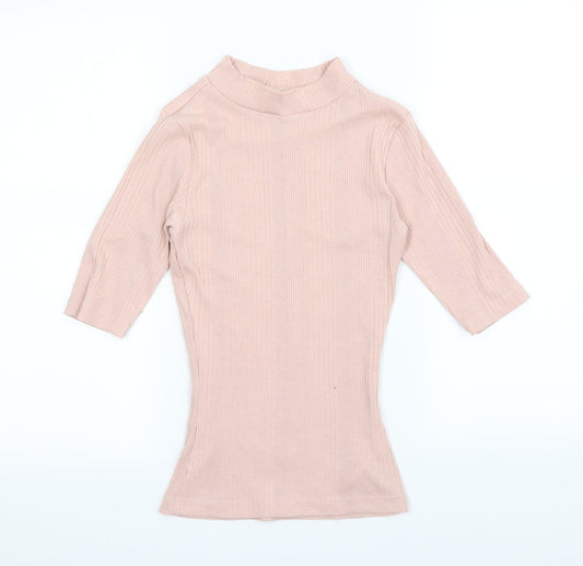 New Look Womens Pink   Basic T-Shirt Size 6