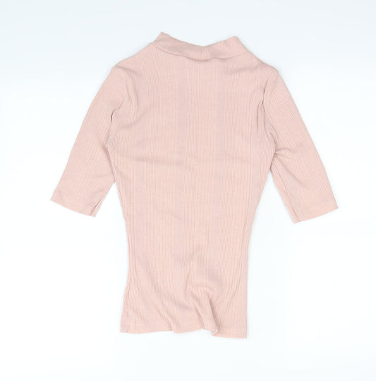 New Look Womens Pink   Basic T-Shirt Size 6