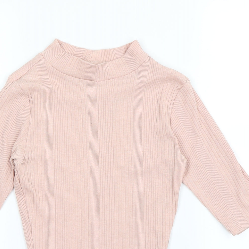 New Look Womens Pink   Basic T-Shirt Size 6