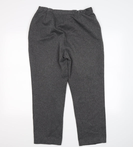 Marks and Spencer Womens Grey   Trousers  Size L L25 in