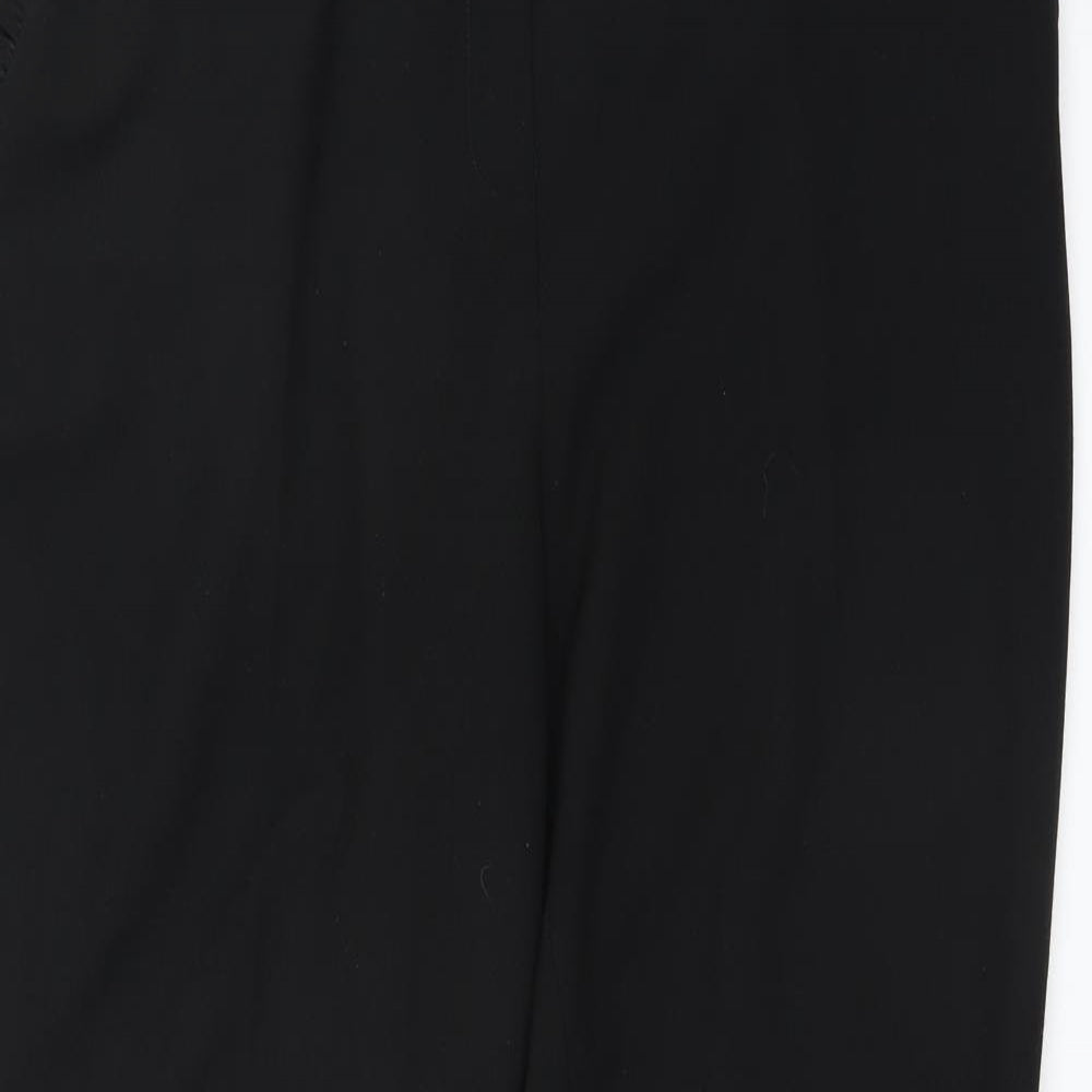 Matalan Womens Black   Trousers  Size 16 L28 in