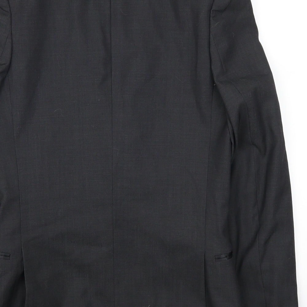 Topshop Mens Grey   Jacket Suit Jacket Size 34