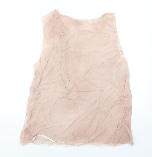 Saint Tropez Womens Pink   Basic Tank Size S