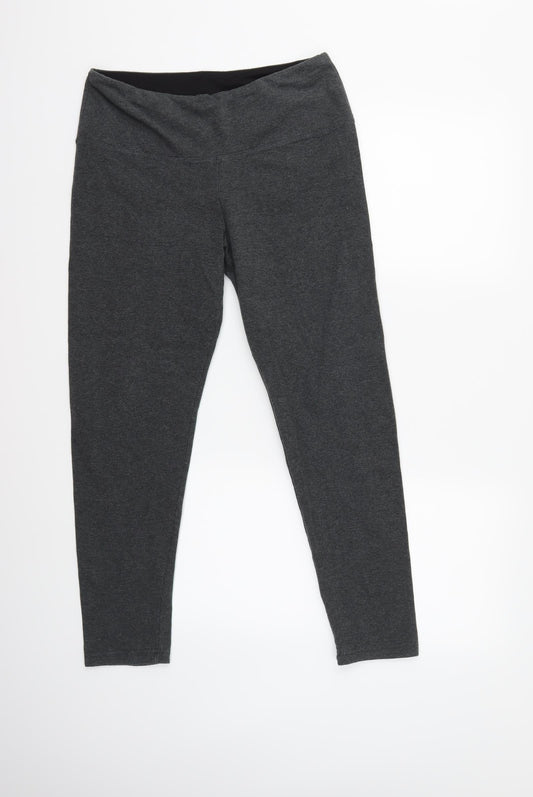 Preworn Womens Grey   Carrot Leggings Size 32 in L26 in