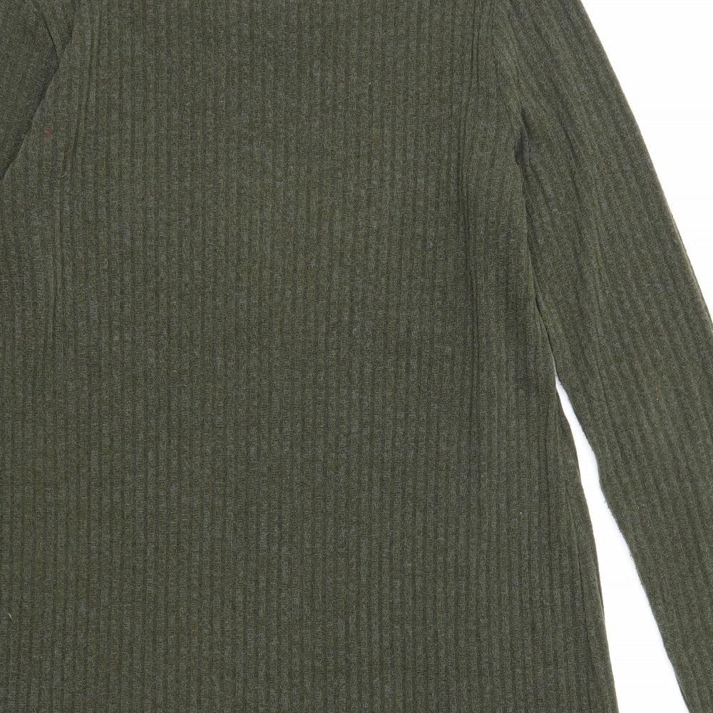 FOREVER 21 Womens Green   Pullover Jumper Size L
