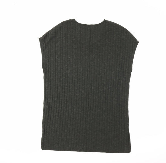 Topshop Womens Green  Knit Pullover Jumper Size 12