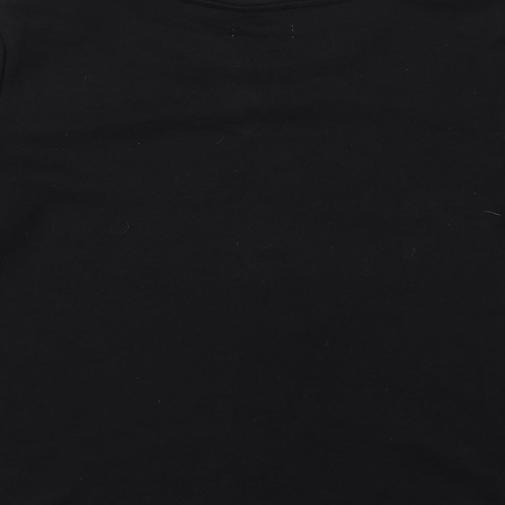 Papaya Womens Black   Pullover Jumper Size M