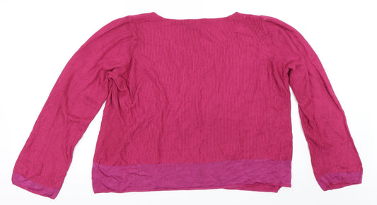 Per Una Womens Pink   Pullover Jumper Size 16