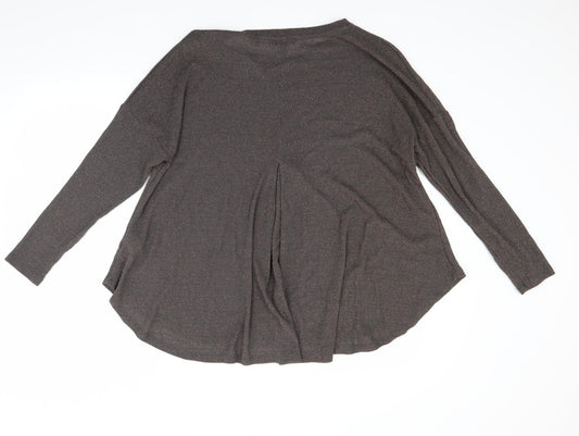 NEXT Womens Brown   Basic Blouse Size 8