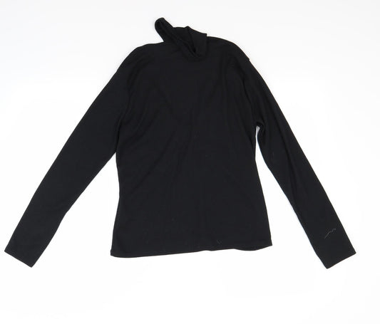 Boohoo Womens Black   Pullover Jumper Size 10