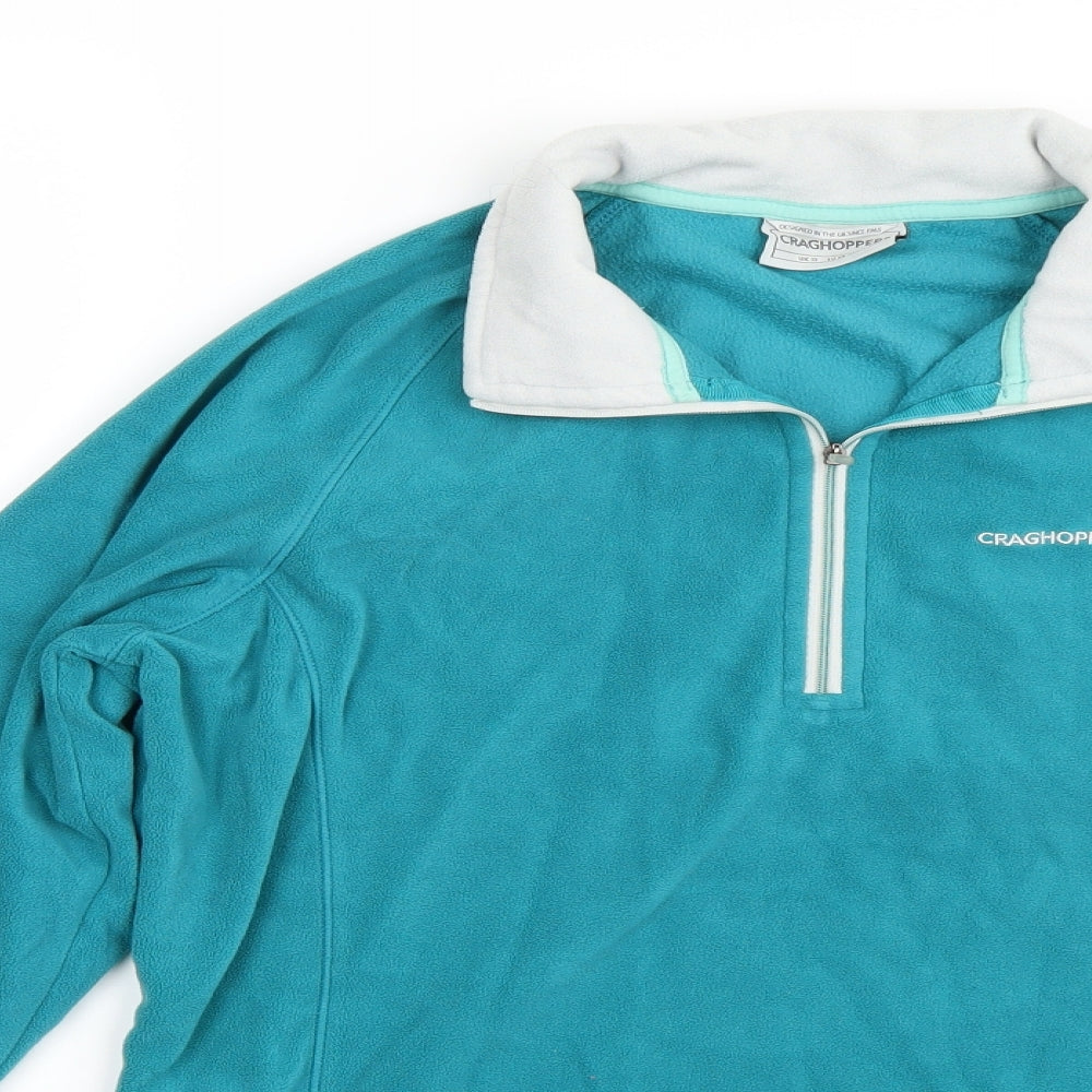 Crag Hoopers Womens Green   Pullover Jumper Size 12