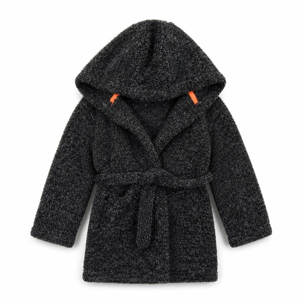 Front view of Matalan boys’ black gown, size 5, years