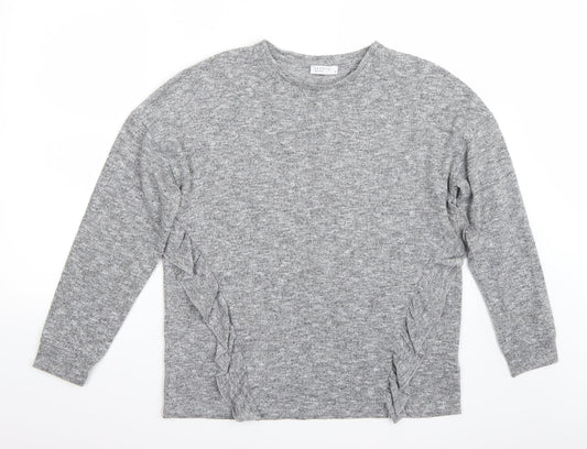 Payaya Womens Grey   Basic T-Shirt Size 14