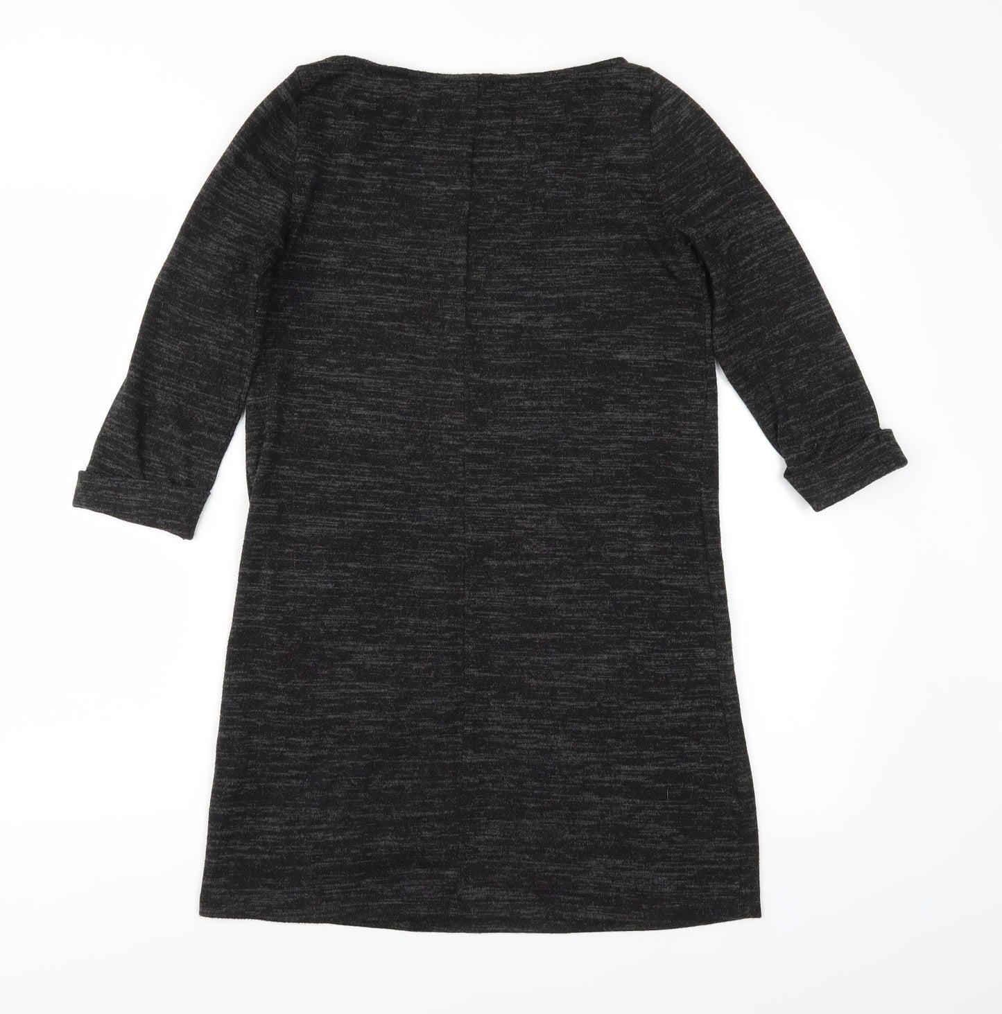 Atmosphere Womens Grey  Jersey Tunic Blouse Size 8