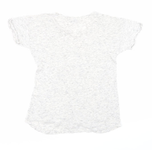 Moss Copenhagen Womens Grey   Basic T-Shirt Size S