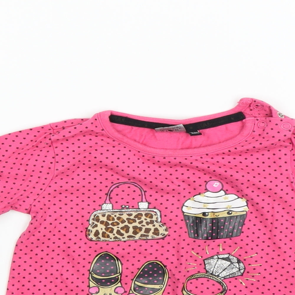 Julian MacDonald  Pink   Basic T-Shirt Size 12-18 Months