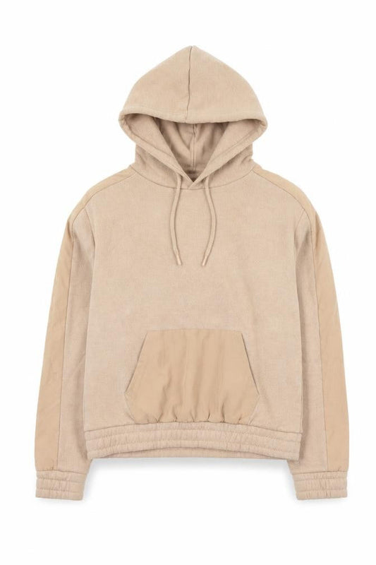 Primark Womens Brown  Jersey Pullover Hoodie Size 4