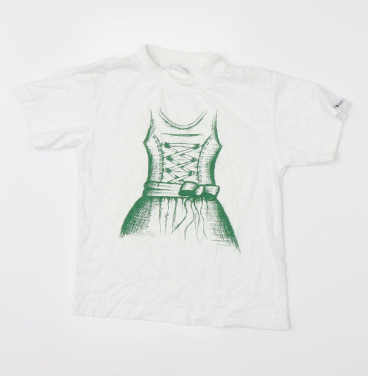 Griassdi' Womens White   Basic T-Shirt Size M