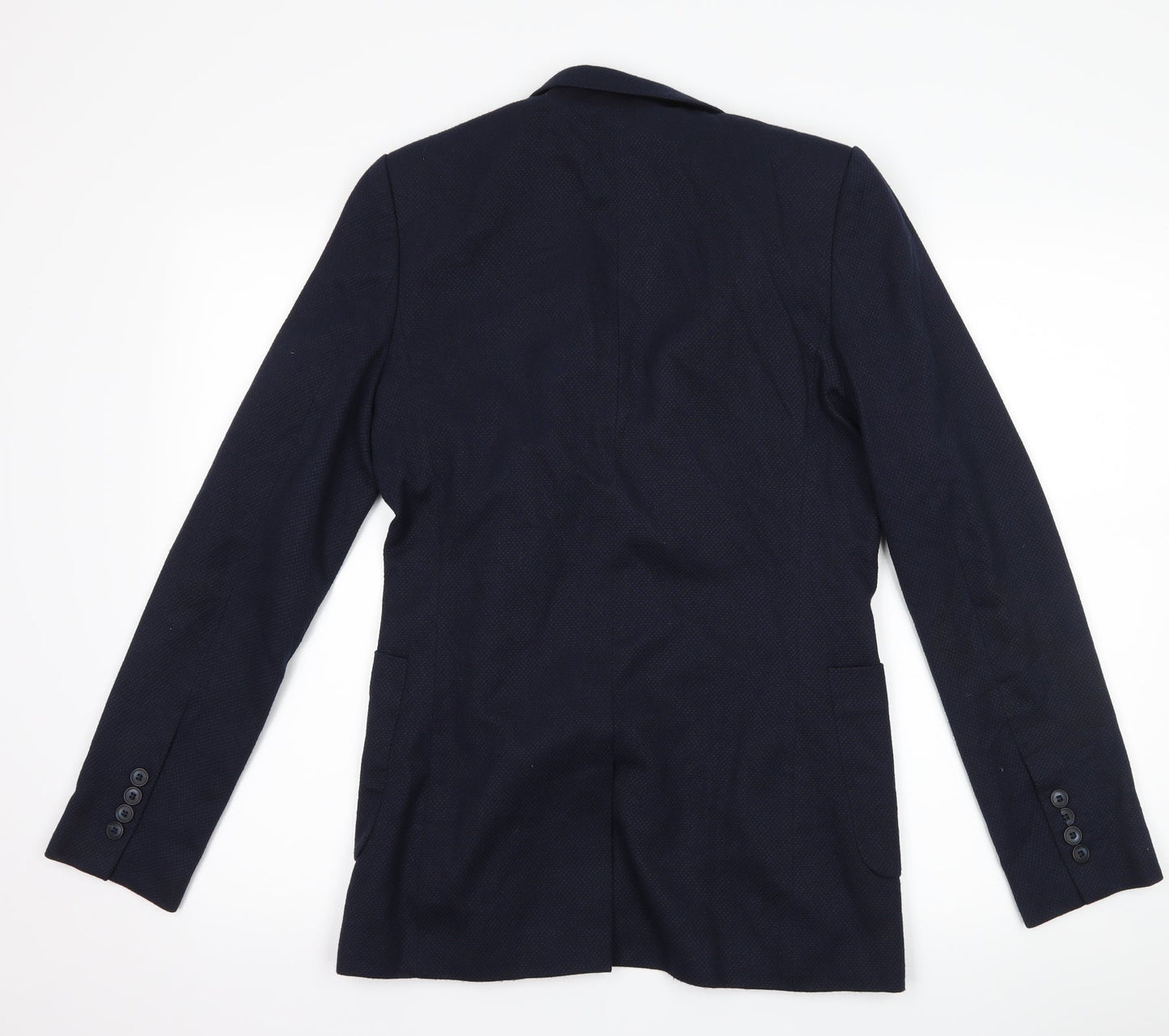 Topman Mens Blue   Jacket Suit Jacket Size 34