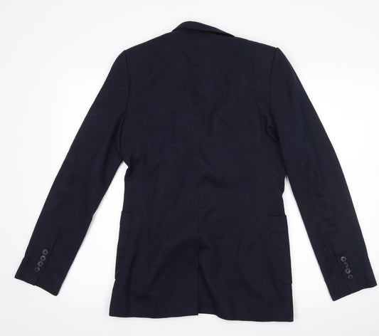 Topman Mens Blue   Jacket Suit Jacket Size 34
