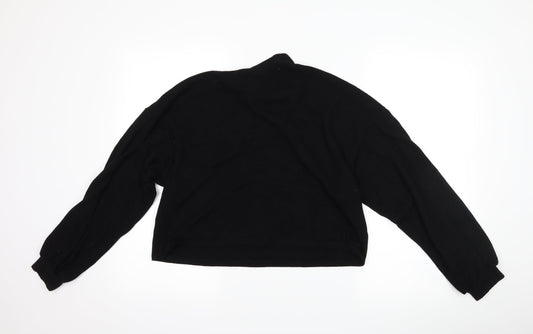 H&M Womens Black   Pullover Jumper Size M