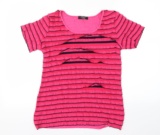 Moda Womens Pink   Basic T-Shirt Size 12