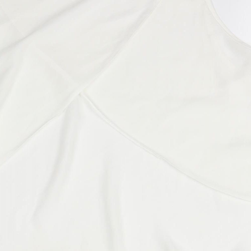 Miss Selfridge Womens White   Basic Blouse Size 8
