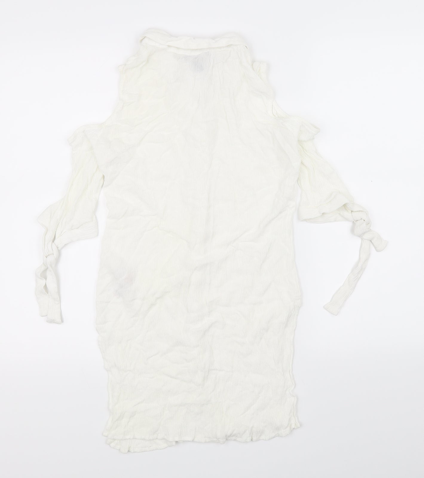 New Look Womens White   Basic Button-Up Size M