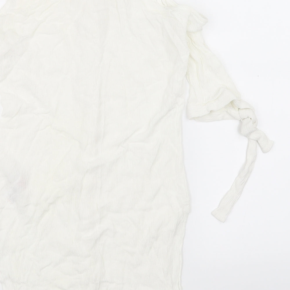 New Look Womens White   Basic Button-Up Size M