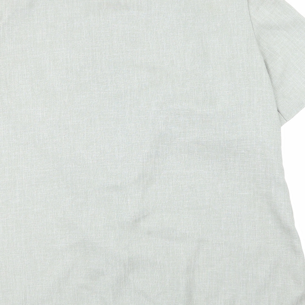 Berkertex Womens Green   Basic Button-Up Size 18