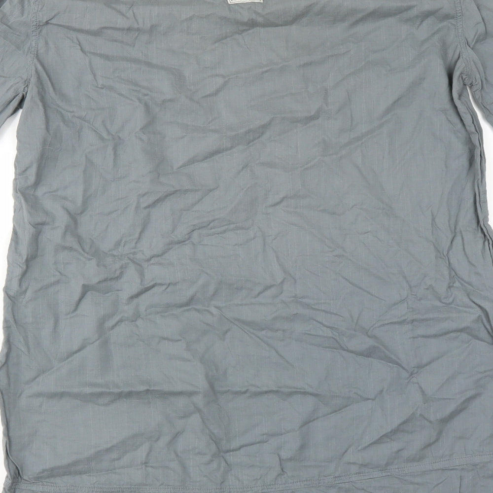 earth addict Womens Grey   Shirt Dress  Size 8