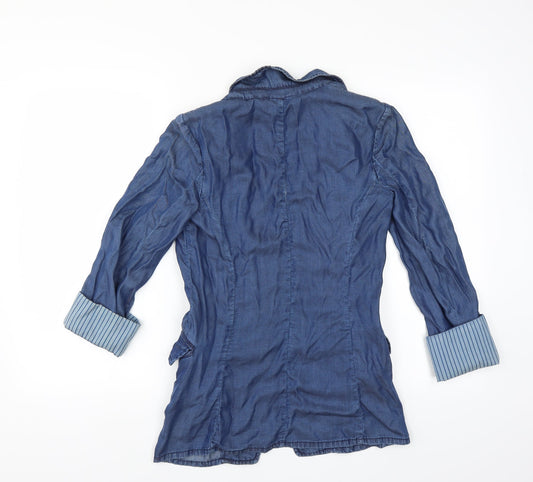 Zara Womens Blue  Denim Jacket  Size XS