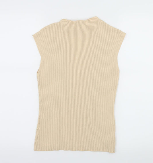 Precis Petite Womens Ivory  Jersey Pullover Jumper Size M