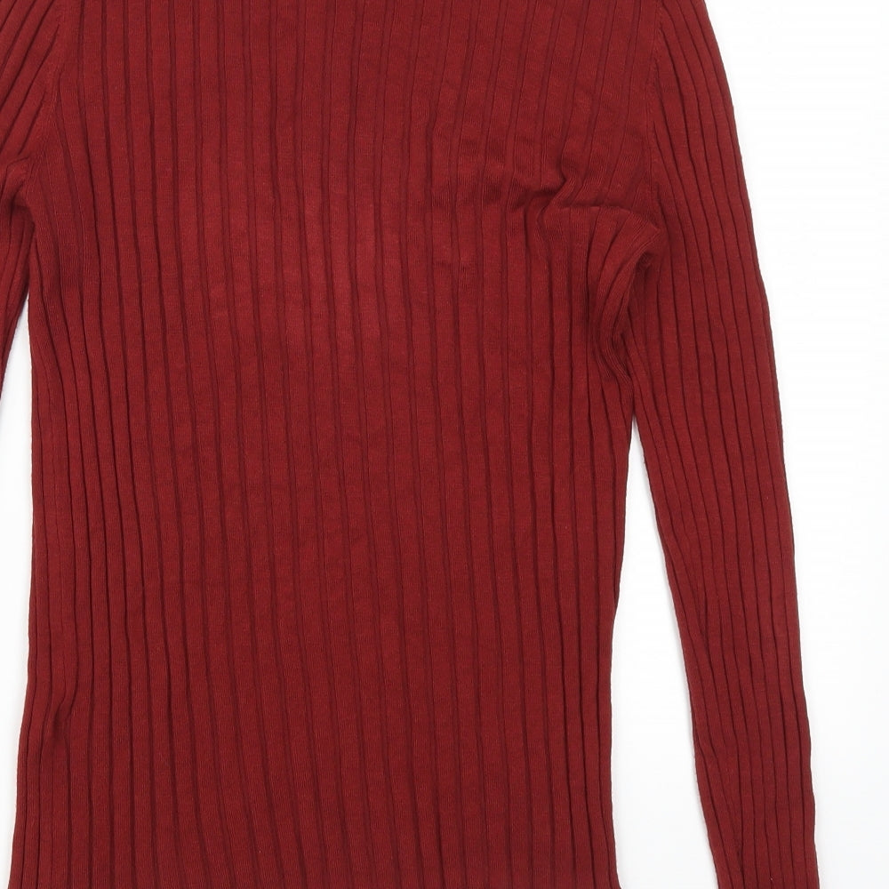 Miss Selfridge Womens Red   Pullover Jumper Size 16