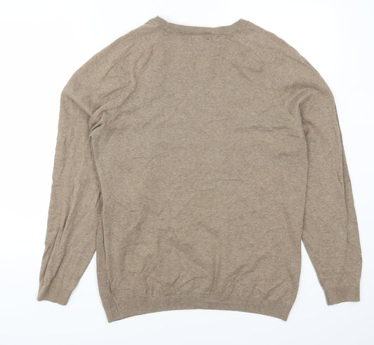 NEXT Mens Brown   Pullover Jumper Size M
