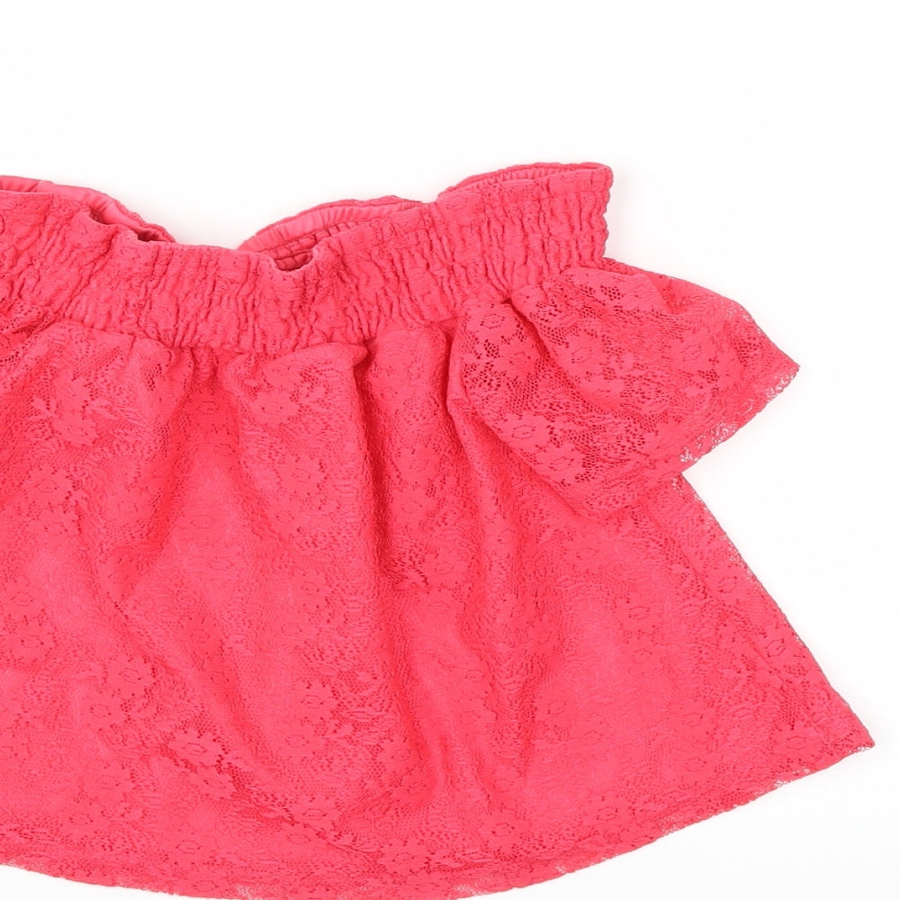 Primark Girls Red   Basic Blouse Size 8 Years