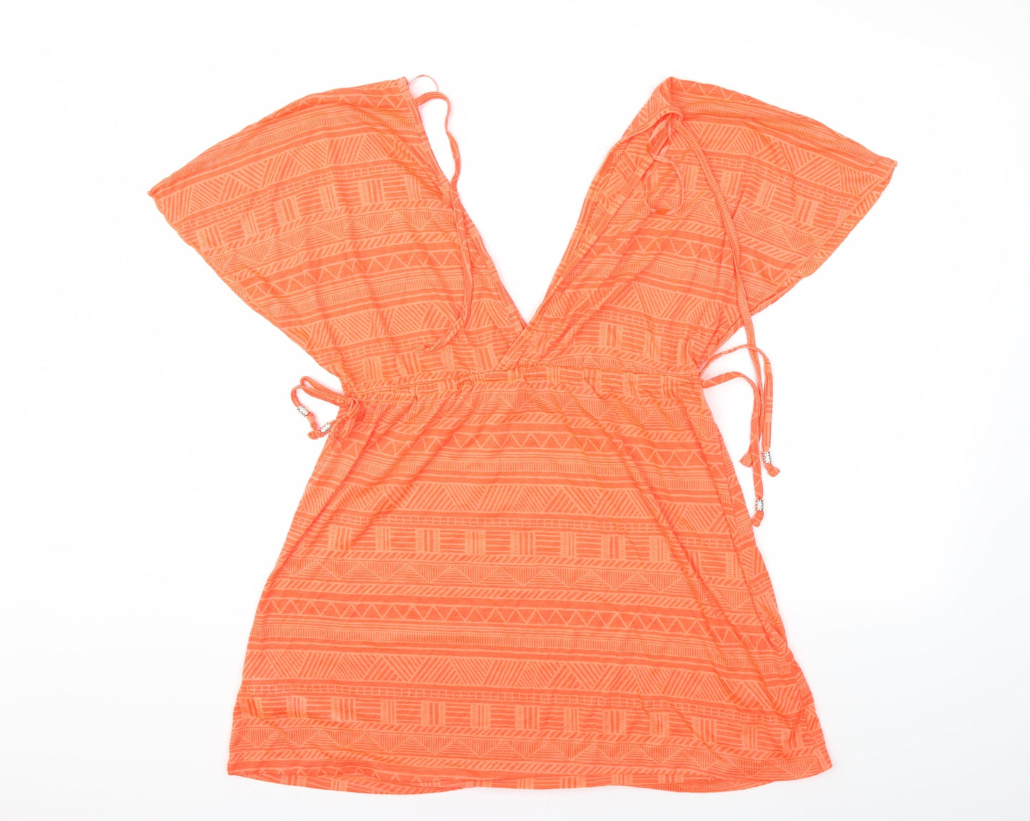 Primark Womens Orange   Kimono T-Shirt Size S