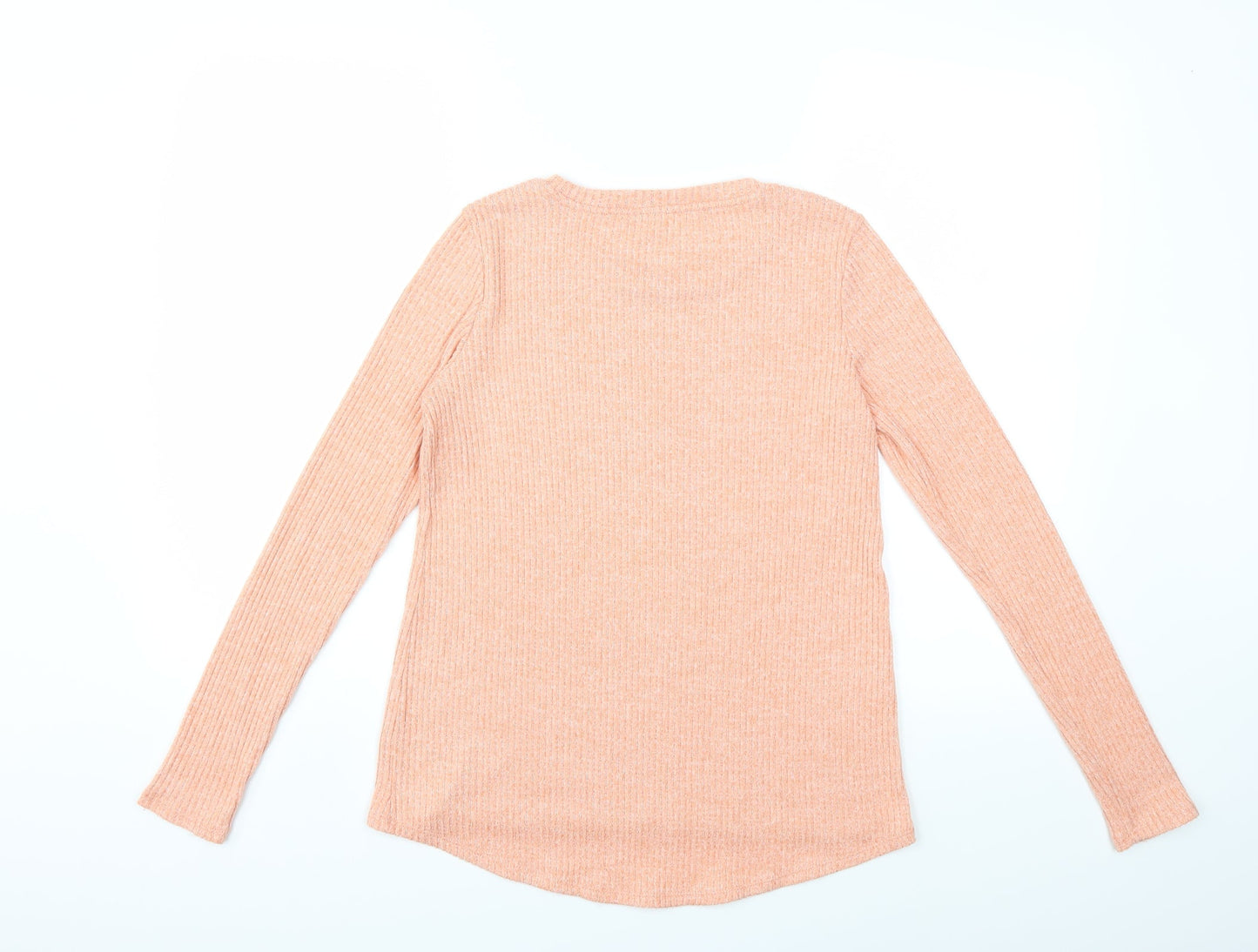 American Eagle Outfitters Womens Orange  Knit Pullover Jumper Size XS