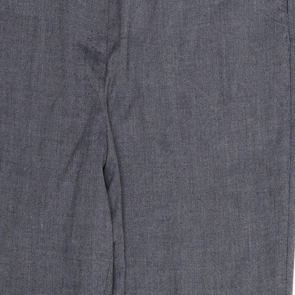 Marks and Spencer Womens Grey   Trousers  Size 18 L29 in