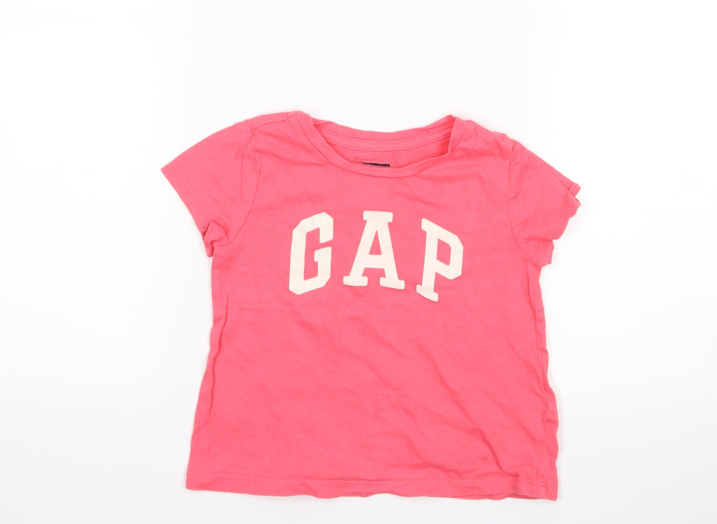 Gap Girls Pink   Basic T-Shirt Size 2 Years