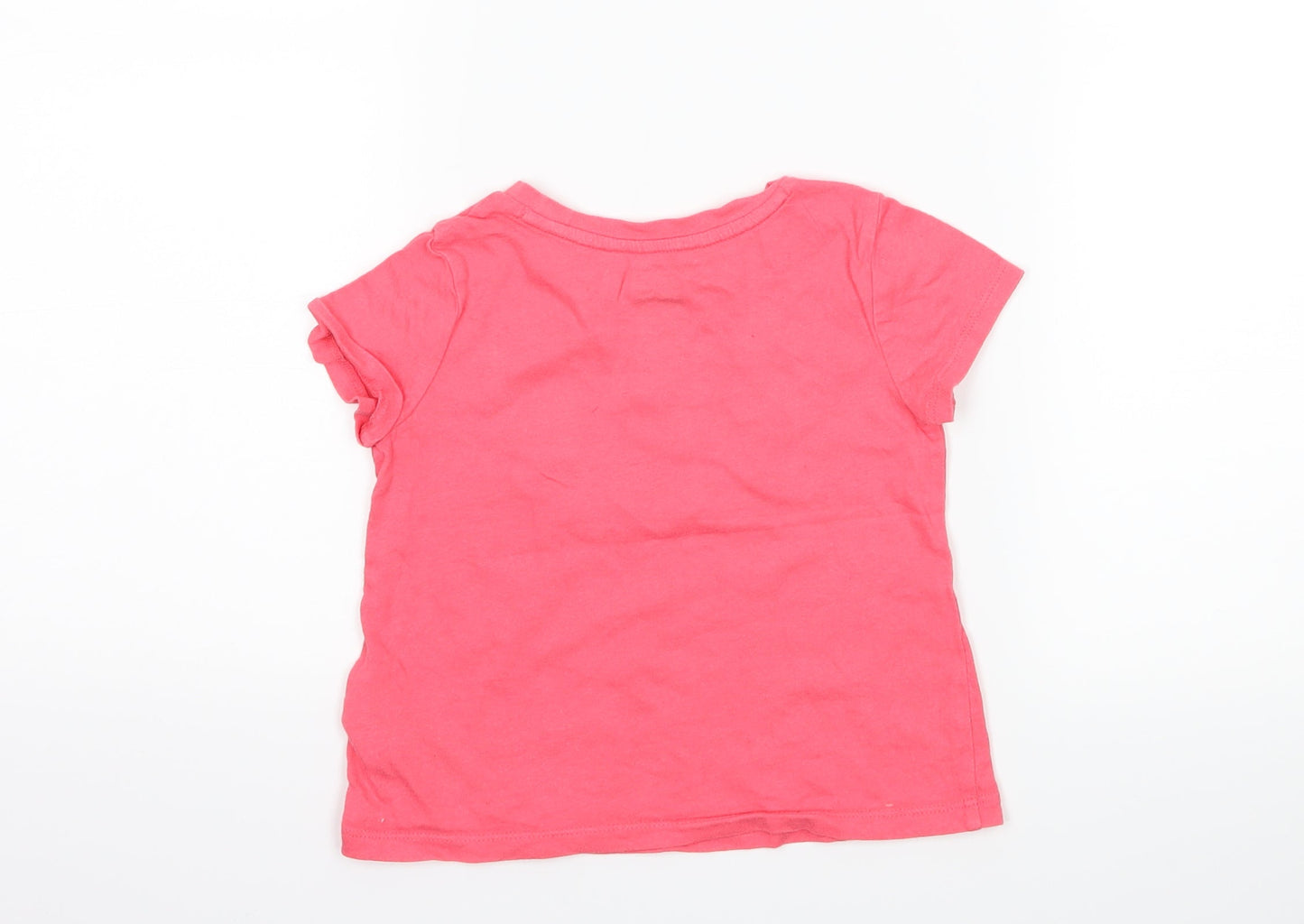 Gap Girls Pink   Basic T-Shirt Size 2 Years