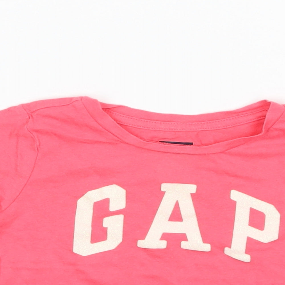 Gap Girls Pink   Basic T-Shirt Size 2 Years