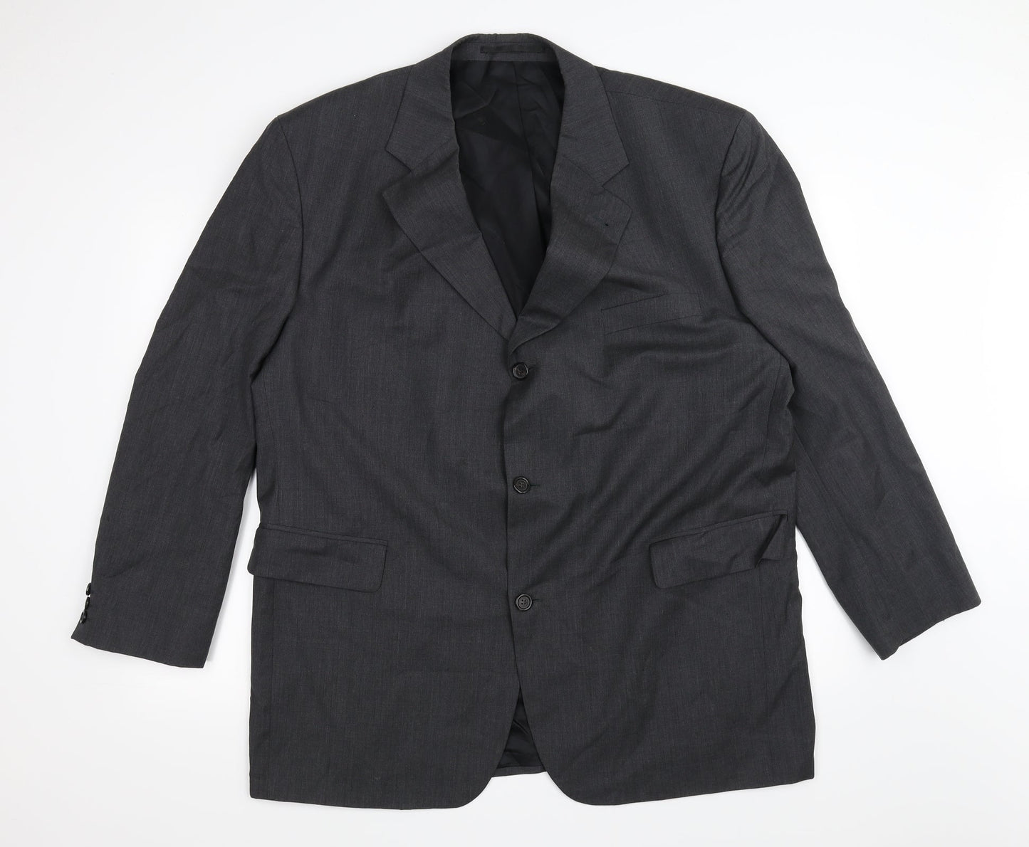 Guy Laroche Mens Grey   Jacket Blazer One Size  - Padded Shoulders