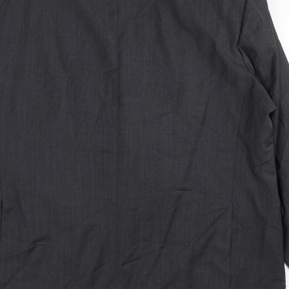 Guy Laroche Mens Grey   Jacket Blazer One Size  - Padded Shoulders