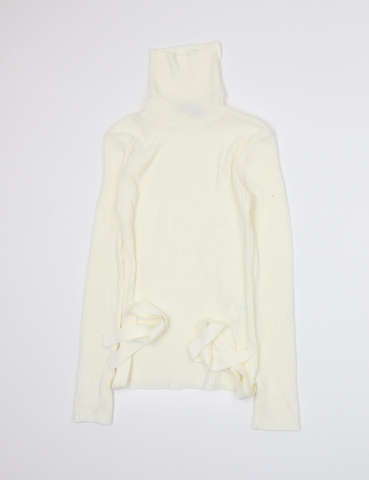 I SAW IT FIRST Womens Ivory  Knit Pullover Jumper Size M
