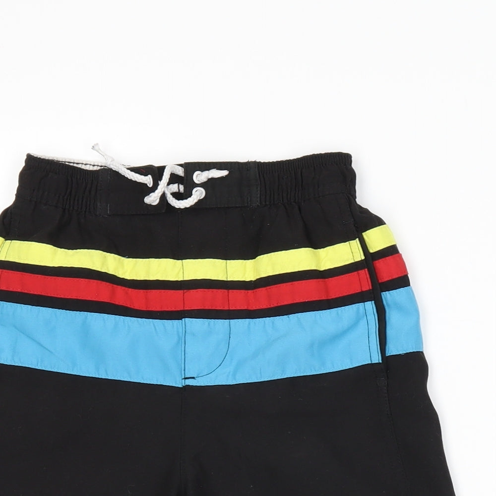 George Boys Black   Sweat Shorts Size 6-7 Years