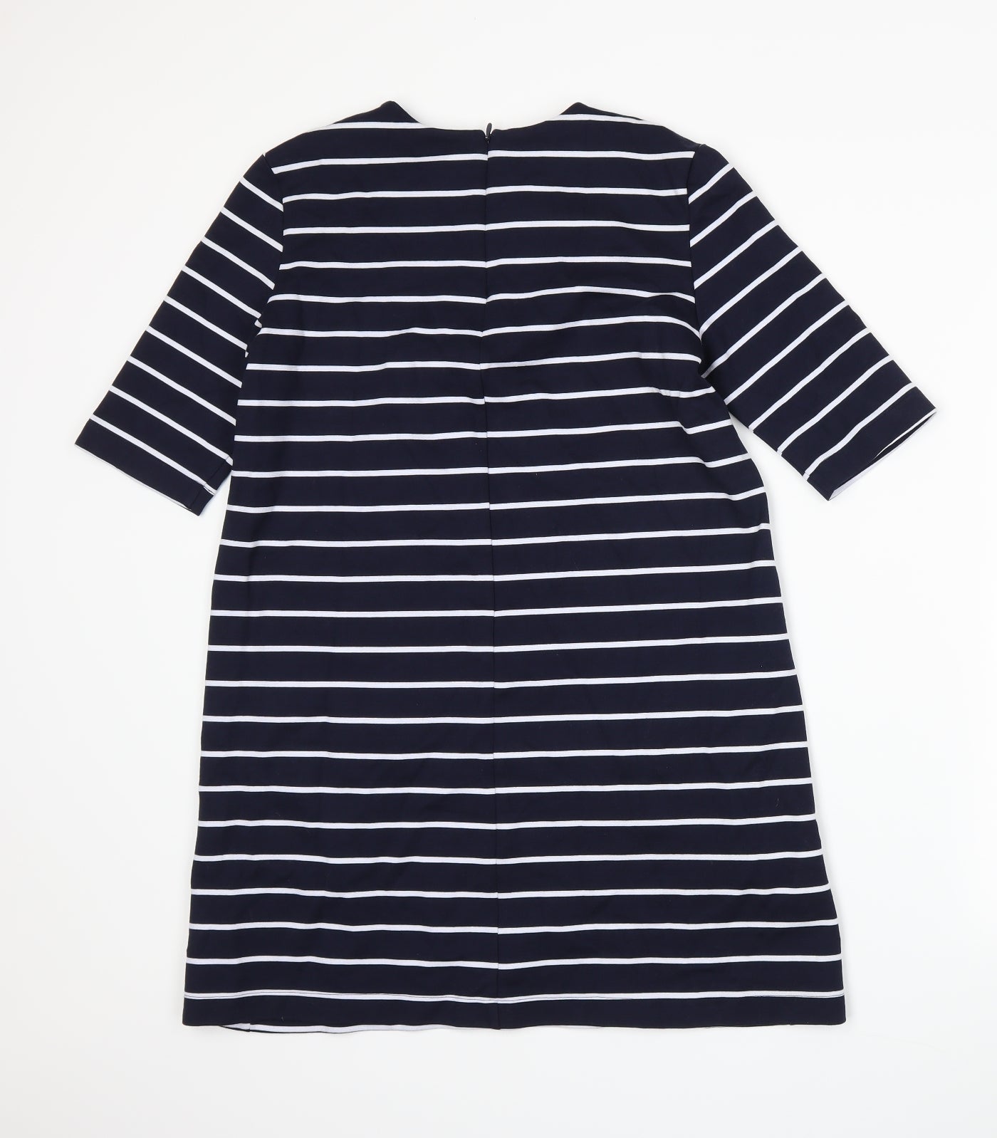 H&M Womens Blue Striped  A-Line  Size S