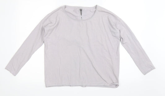 Missun  Womens Grey   Pullover Jumper Size S